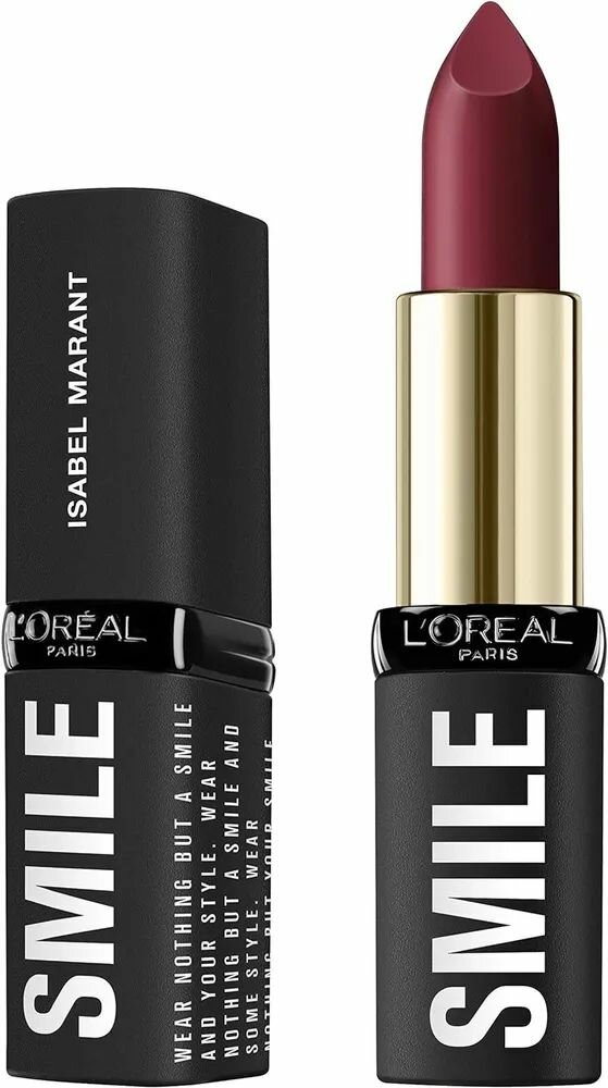 L'OREAL PARIS x isabel marant color riche lipstick, Увлажняющая губная помада, оттенок Belleville Rodeo