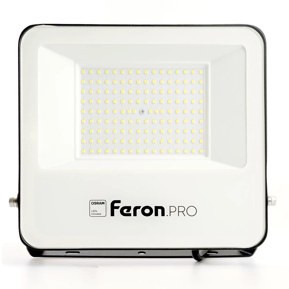 Светодиодный прожектор Feron.PRO LL-1000 IP65 100W 6400K черный (41541)
