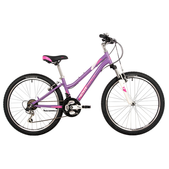 Велосипед 24" NOVATRACK JENNY, цвет фиолетовый