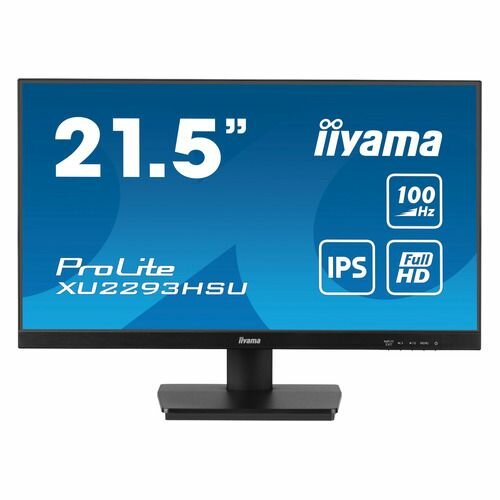 Монитор Iiyama 21.5" ProLite черный IPS LED 1ms 16:9 HDMI M/M матовая 250cd 178гр/178гр 1920x1080 100Hz DP FHD USB 2.6кг