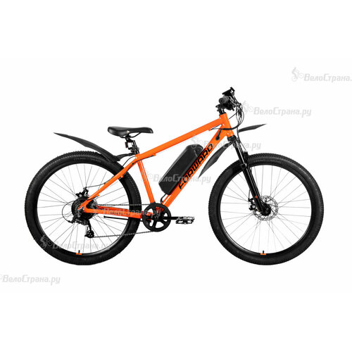 Электровелосипед Forward Apache E-500 29 2022 21 Оранжево-черный 180-190 см 9378000₽