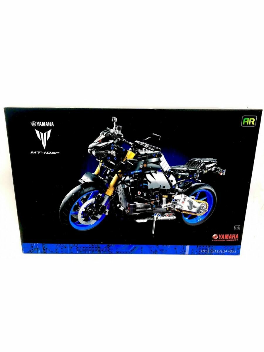 Конструктор Мотоцикл Yamaha MT-10 SP, Т2119