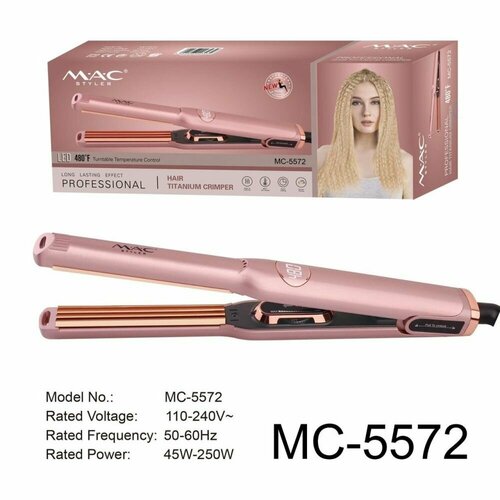 Профессиональный щипцы-гофре для волос с керамическими пластинами 590000₽