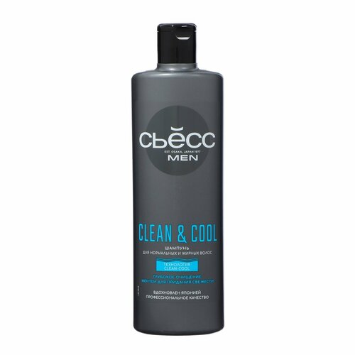 Шампунь Syoss Men Clean&Cool, 450 мл