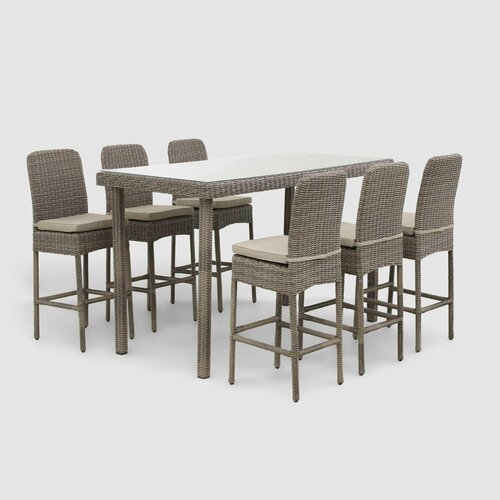 Комплект мебели Yuhang бежевый 7 предметов садовая мебель 235733₽