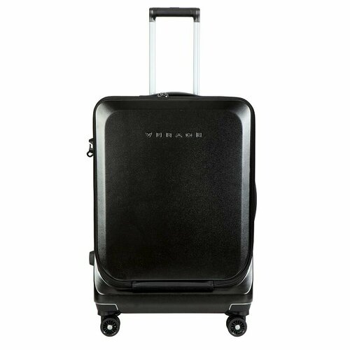 фото Чемодан-самокат verage gm19031w25 black, 76 л, размер m+, черный