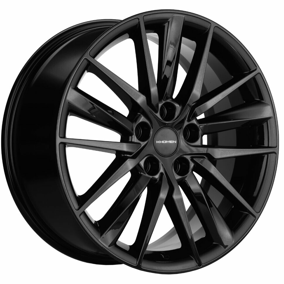 Колёсный диск Khomen Wheels KHW1807 18x8j 5x108 ET46 D63,4 Black