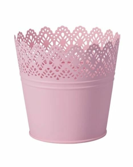 Горшок кашпо для цветов металл 15*14*15