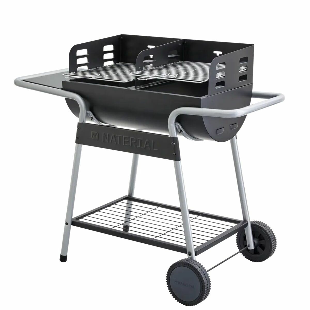 Гриль угольный передвижной Naterial Icarus Alpha 64x110x110 см