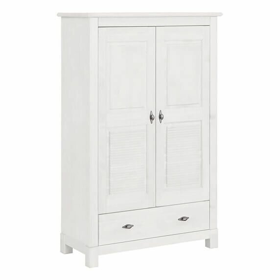 фото Шкаф для одежды Спальня Рауна 21 (белый воск УКВ)