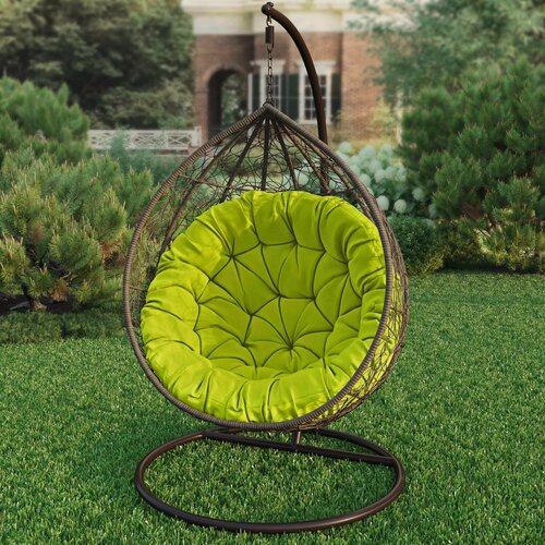 Подушка для садовых качелей, круглая напольная сидушка Вилли