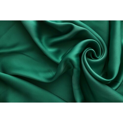 Ткань кади из вискозы зелёного цвета ткань кади из вискозы ментолового цвета