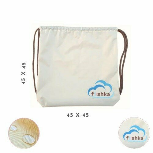 Fiishka_Co Мешок-сумка для спальнка 45х45 Песочный