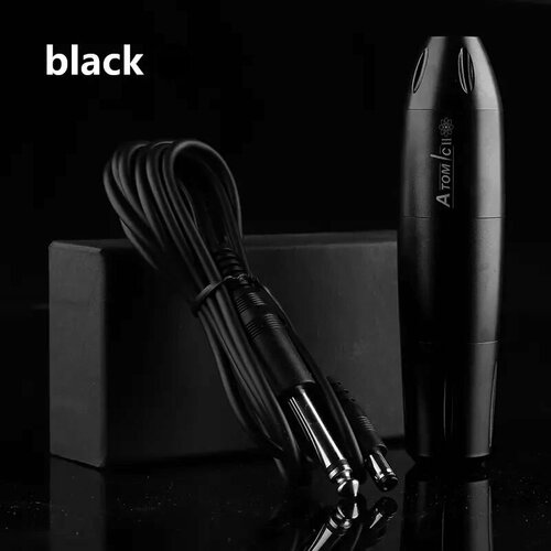 Машинка для тату и татуажа DragoArt Atomic II Black черный