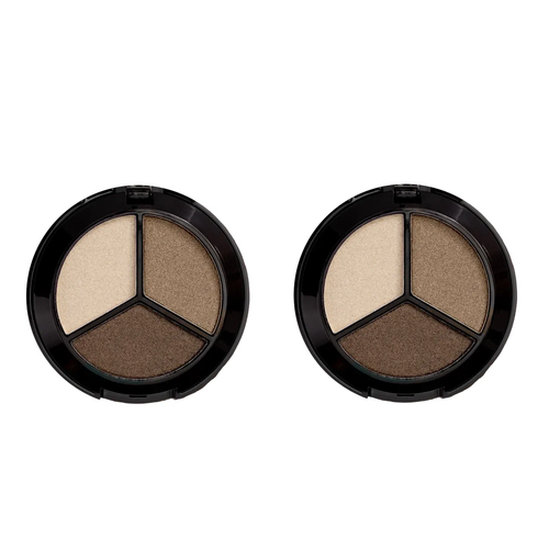 Тени NiceView MIRACLE перламутр , трехцветные 0615-05, 2 шт