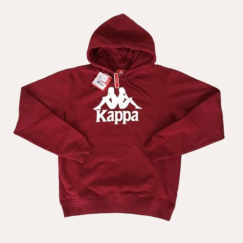 Худи Kappa, размер S, бордовый толстовка для девочек kappa фиолетовый