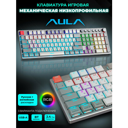 Клавиатура AULA F2090 Gray