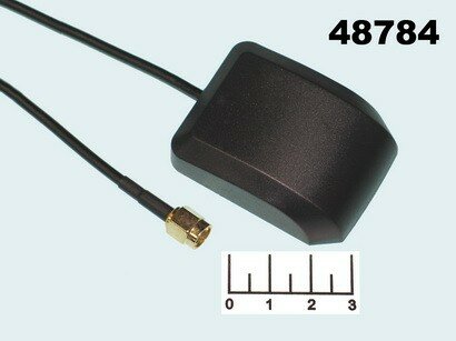 Антенна GPS JCGPSF1 SMA (RG-174) 3м