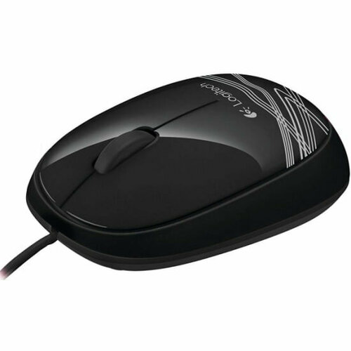 Мышь проводная Logitech Mouse M105 910-002943 черная 59000₽