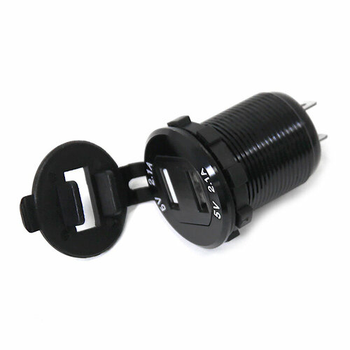 Панель с двойным USB разъемом (5В\4.2А (2.1А+2.1А) и вольтметром NEKEKE