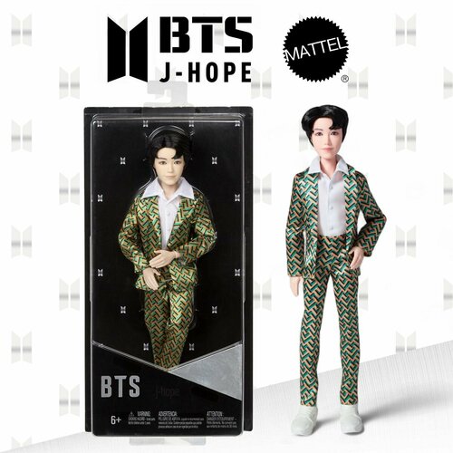 Шарнирная кукла BTS Idol GKC910 Джей Хоуп / J Hope Beyond The Scene Mattel bts mattel кукла бтс джин 29 см mattel bts jin idol doll