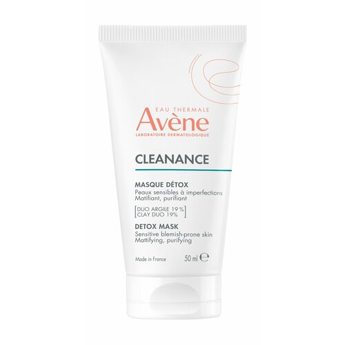 AVENE Cleanance Маска-детокс для глубокого очищения кожи, 50 мл