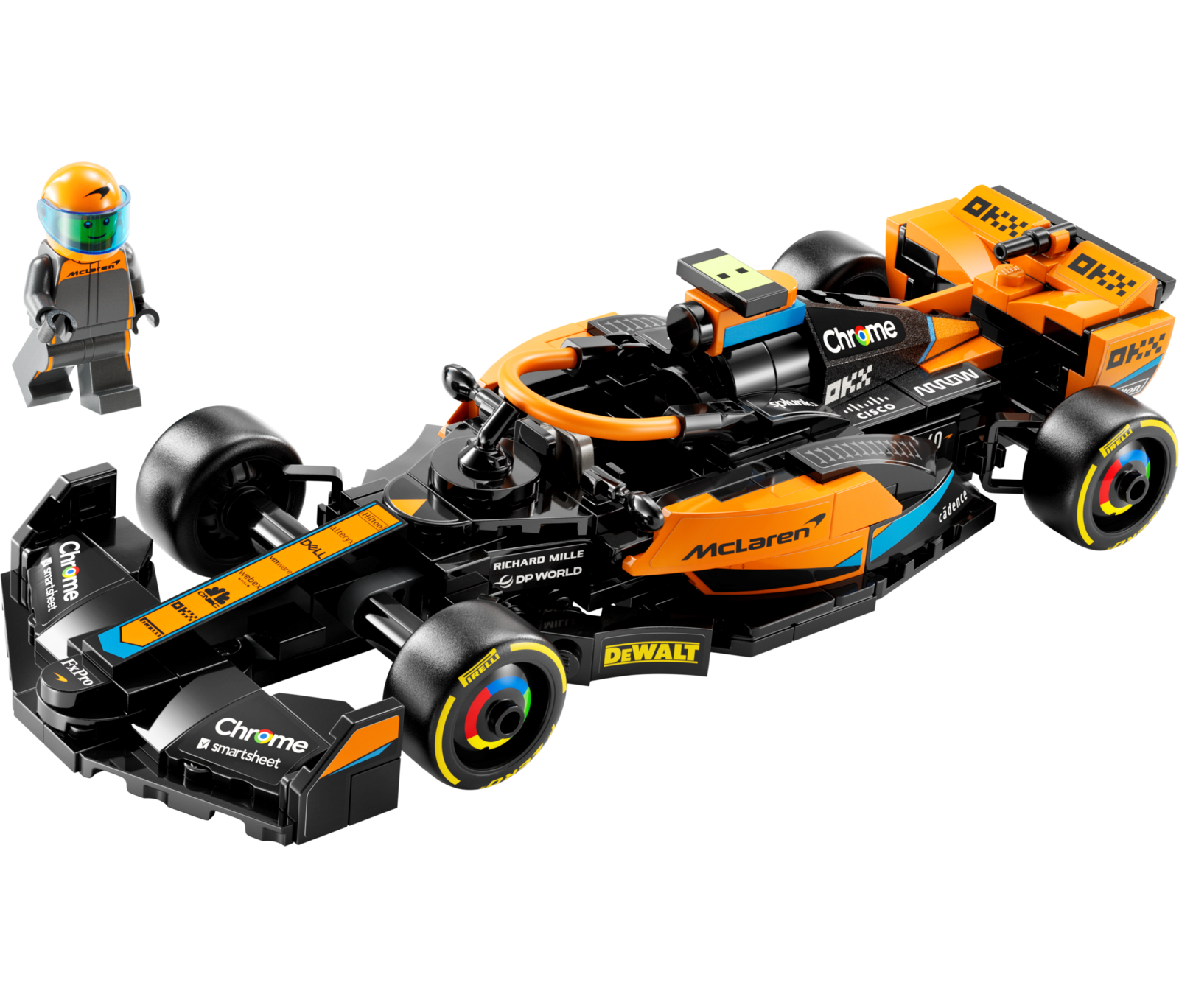 LEGO Speed Champions 76919 - Гоночный автомобиль Формулы-1 McLaren 2023