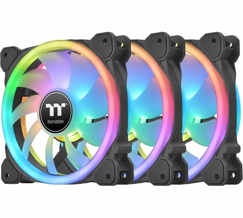 SWAFAN 14 RGB Radiator Fan TT Premium Edition 3 Pack [CL-F138-PL14SW-A] Thermaltake - фото №9