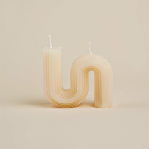 Свеча декоративная SL Home размер 93х8х2 см цвет бежевый 461₽