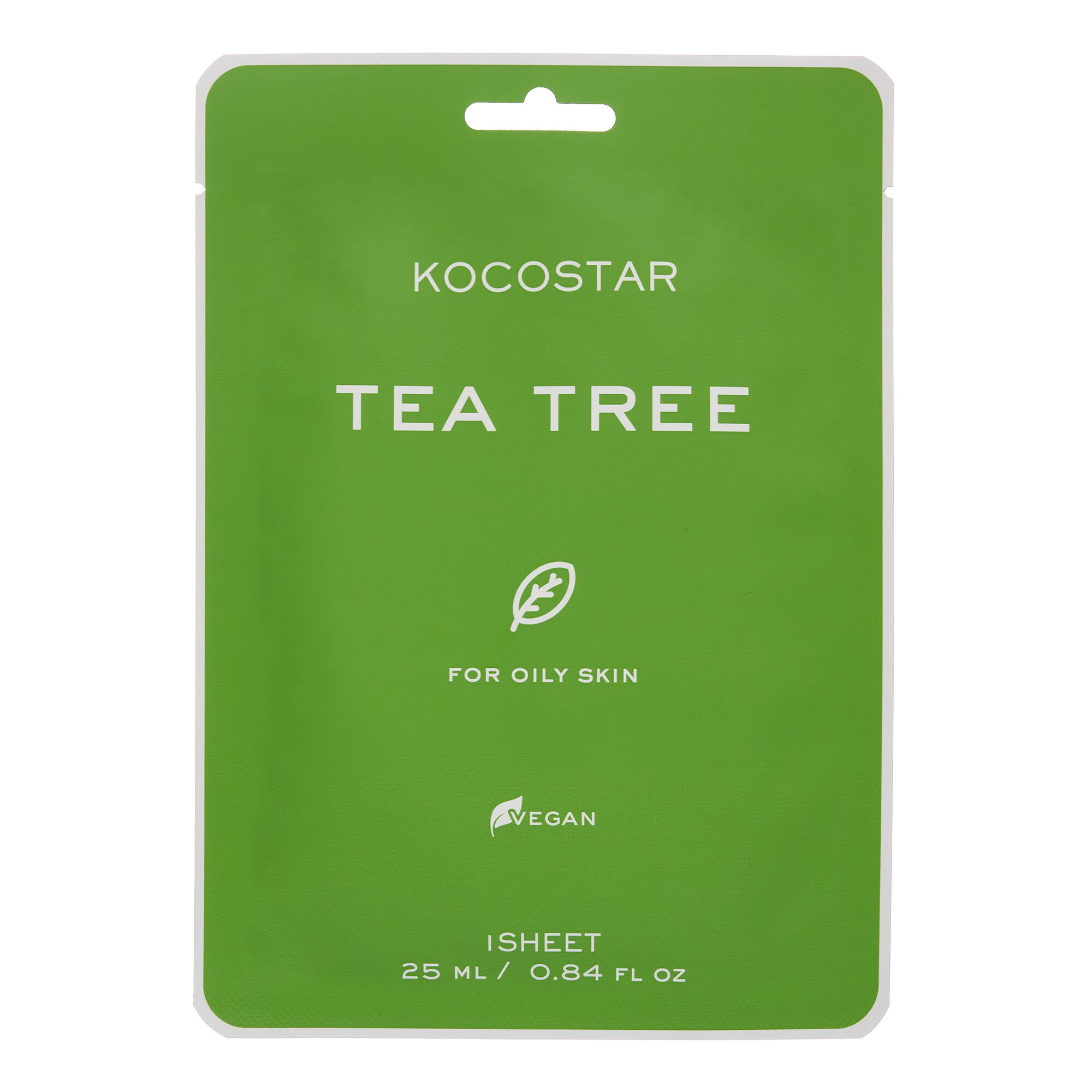 Маска для проблемной кожи против высыпаний с Чайным деревом Tea Tree mask Kocostar FIRSTMARKET CO., LTD - фото №2