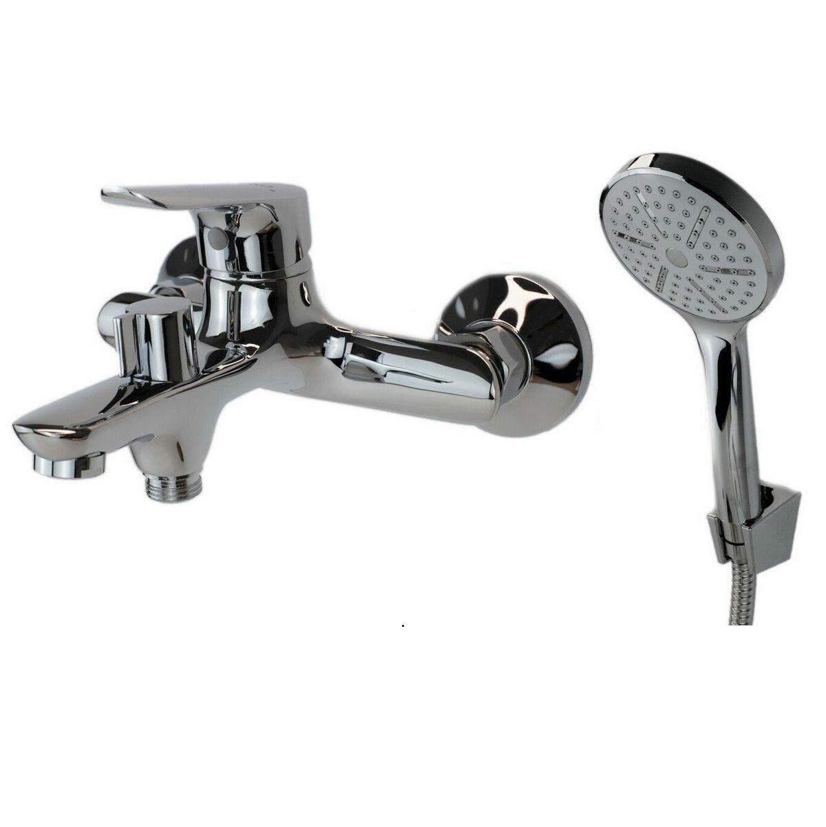 фото Смеситель для ванны Esko Asti шланг лейка держатель