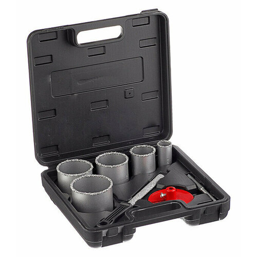 Набор коронок по кафелю d33-83 мм 5 шт 6294₽