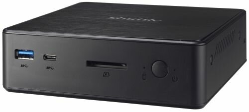 Платформа Shuttle Celeron 4205U, 2*DDR4 (2400MHz), M.2, 2.5" SATA, UHD Graphics, WiFi, Glan, HDMI, DP, RS232, 2*USB 2.0, USB 3.1, USB Type-C, SD - фото №4
