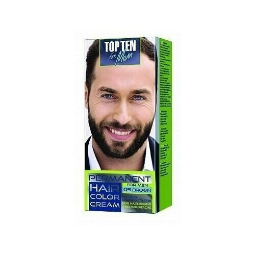 Rubella Крем-краска для мужчин тон 05 коричневый TOP TEN for men 80 мл 641₽