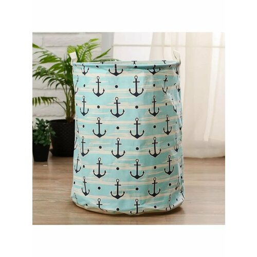 Корзина для игрушек Якоря 40х40х50 см 736₽