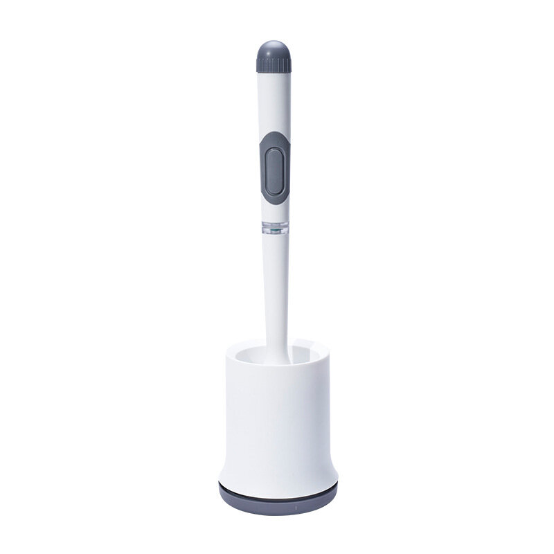 фото Ершик силиконовый с дозатором на ручке