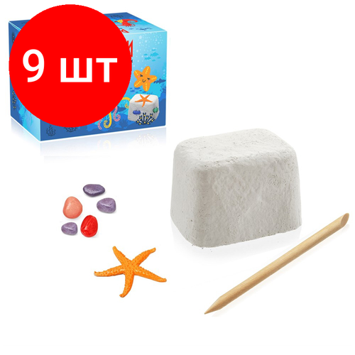 Комплект 9 шт, Мини набор для проведения раскопок Бумбарам 