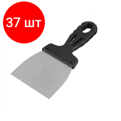 Комплект 37 штук, Шпатель гладкий нержавеющая сталь 100мм JETTOOLS (6297К)
