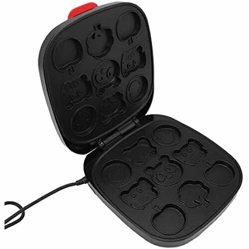 Мини-вафельница Make 9 Fun мультяшные блины разной формы электрическая вафельница с антипригарным покрытием включая милых животных яблоко и дерево 1946600₽