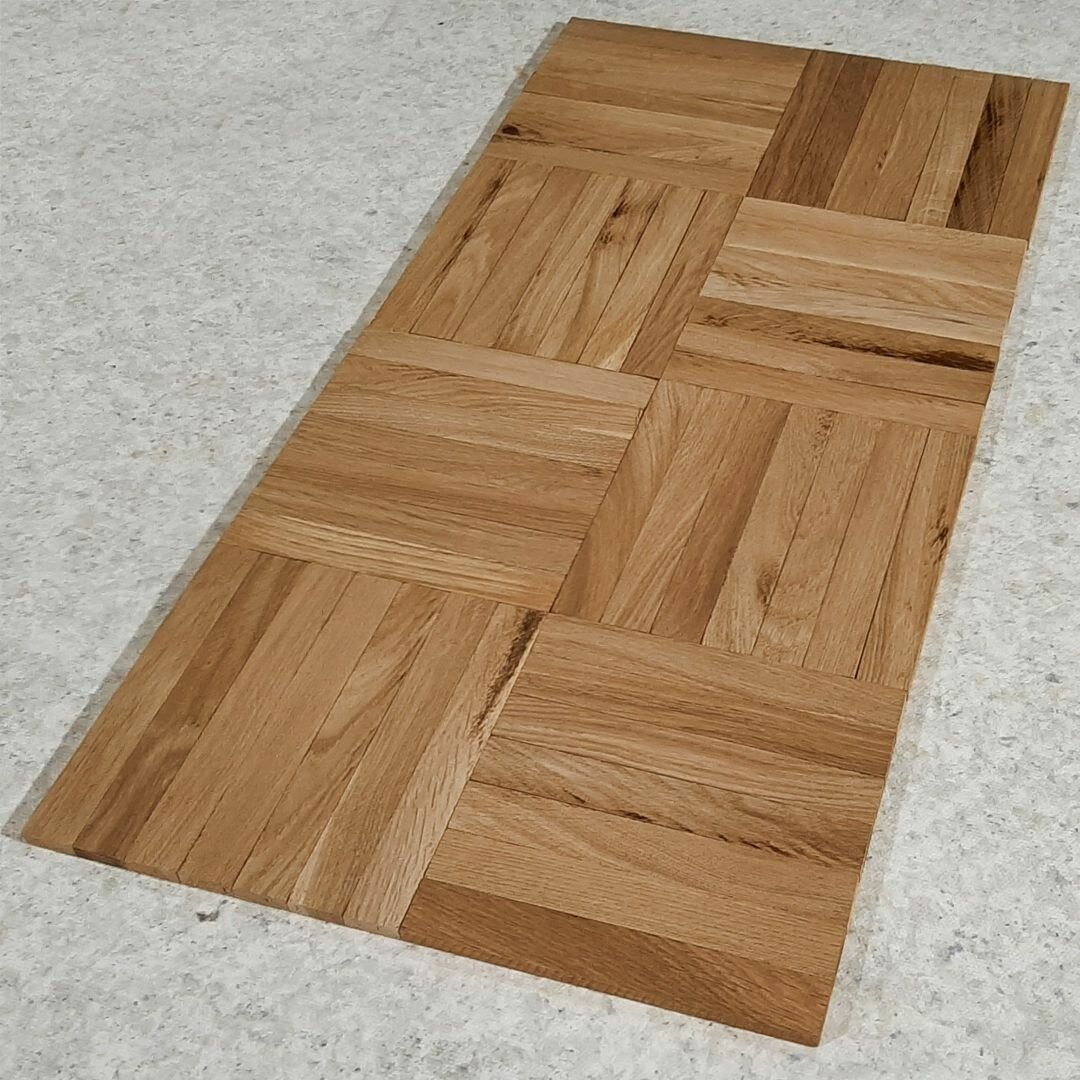 Мозаичный паркет Павловский Паркет дуб квадрат 640 х 320 х 8 мм  1 025 кв  м 