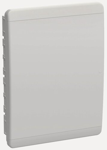 Изображение товара Корпус пластиковый IEK TEKFOR ЩРВ-П-54 IP41 белая дверь TF5-KP13-V-54-41-K01-K01 54 модуля встраиваемый