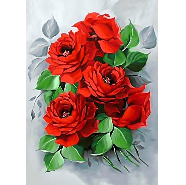 Алмазная мозаика на подрамнике 