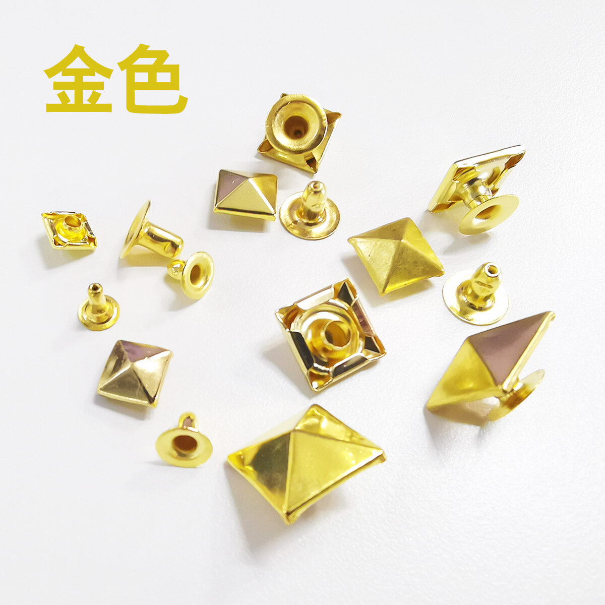 фото Квадратные гвозди, латунь, с пресс-формами, для ручного прессования