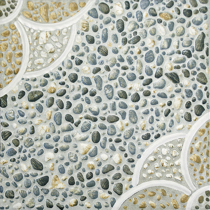 фото Плитка напольная "Hope City", серая, 300х300 мм