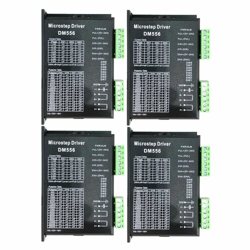 Цифровой драйвер шагового двигателя DM556 XMSJ 2 фазы 56А 3 pieces 3339₽