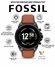 Умные часы Fossil Gen 6 44 мм Smoke Stainless Steel (FTW4059)