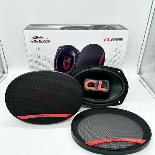 Автомобильные динамики овалы 6х9 300Вт Комплект из 2 штук 4300₽