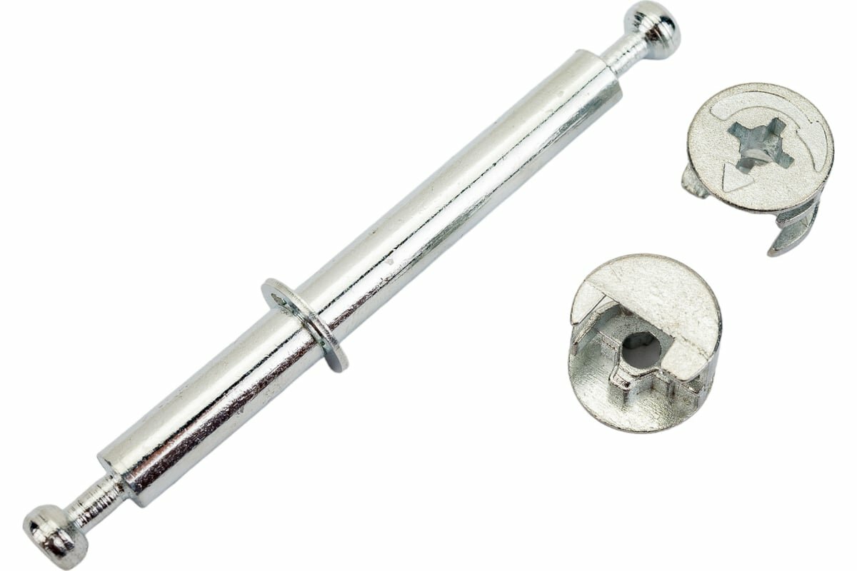 Эксцентриковая стяжка Tech-Krep цинк 83 мм 1 шт. пакет 153889