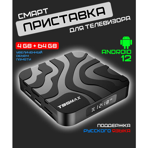Смарт тв приставка T95MAX 464 Гб 420000₽