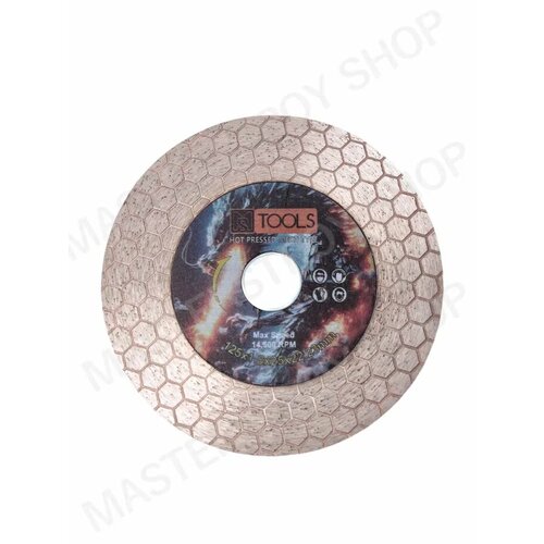 Алмазный диск для заусовки плитки DKING MSTOOLS, 125 мм